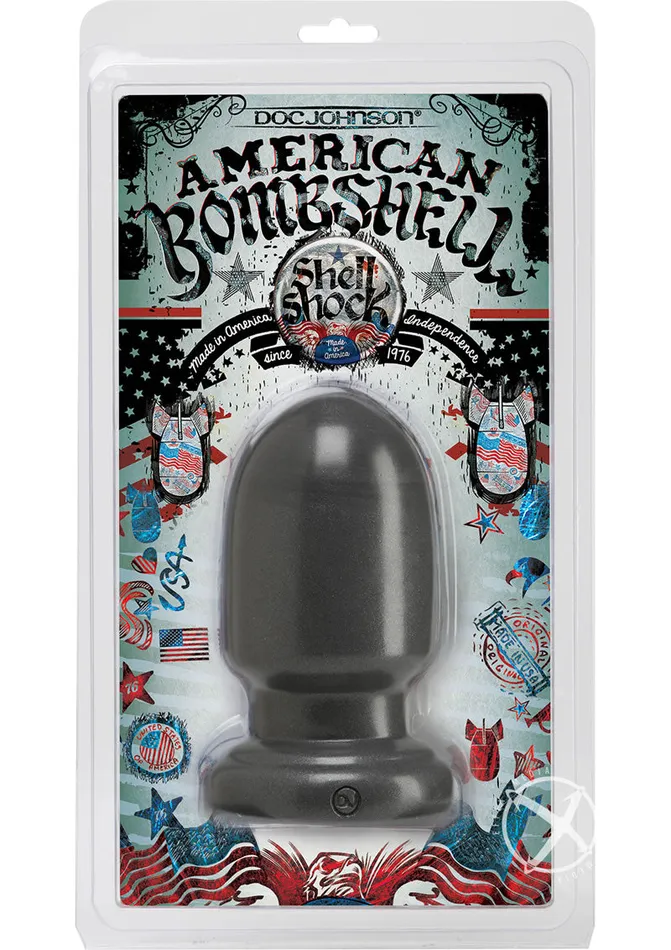American Bombshell American Bombshell Shell Shock Anal Plug Male Sex Toys
