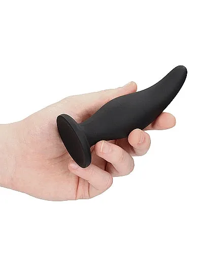 Anal SHOTS AMERICA Curve Butt Plug in Black