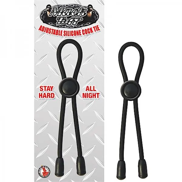 Nasstoys Adjustable Silicone Cock Tie Black Anal Nasstoys Adjustable Silicone Cock Tie Black Anal