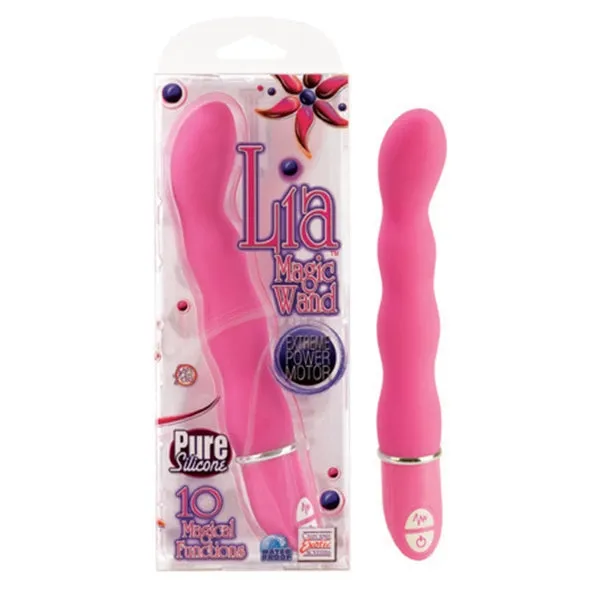 California Exotic Novelties Vibrators Lia Magic Wand Pink