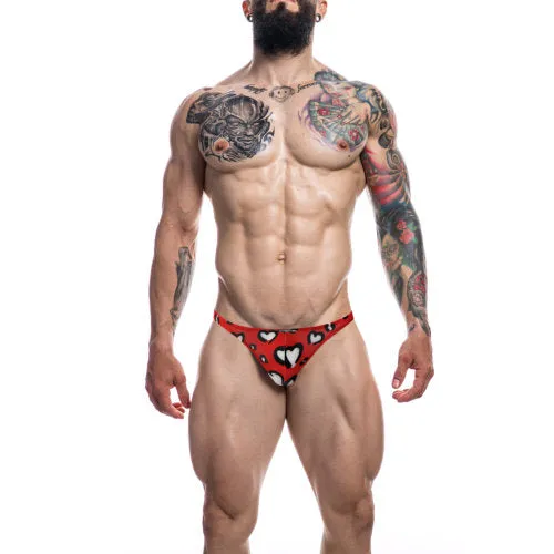 Mens Underwear Cut 4 Men C4M Brazilian Brief Hearts Extra Large Mens Underwear Cut 4 Men C4M Brazilian Brief Hearts Extra Large