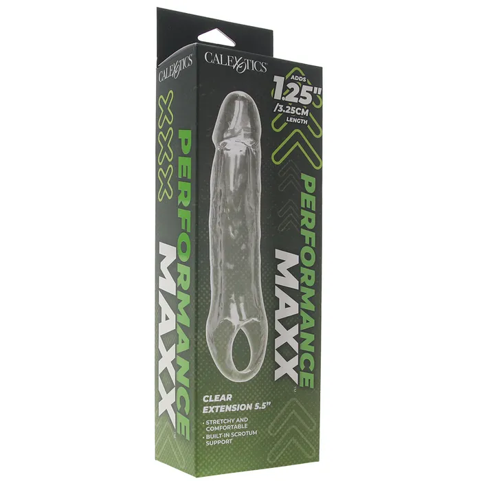 CalExotics Anal Performance Maxx Clear Extension in 55 Inch