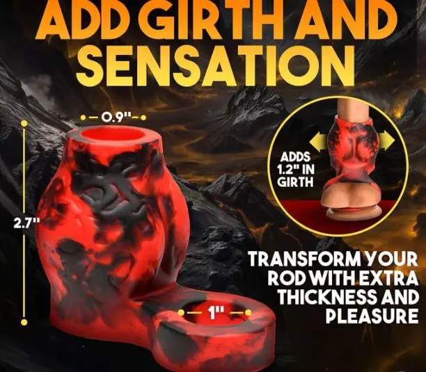 Female Sex Toys XR Brands SILICONE GIRTH ENHAMNCER