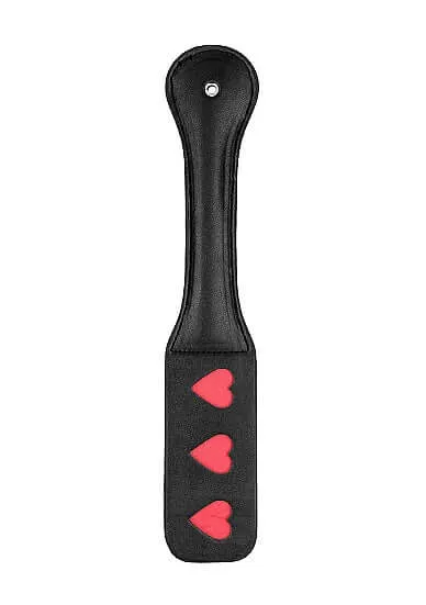 SHOTS AMERICA Anal Passionate Play Paddle Hearts Black for Unforgettable Pleasure SHOTS AMERICA Anal Passionate Play Paddle Hearts Black for Unforgettable Pleasure