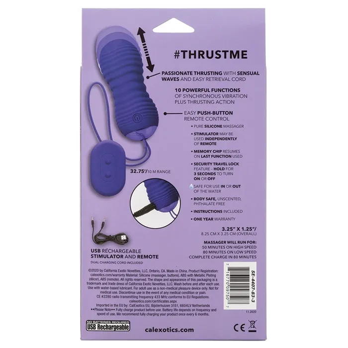 Vibrators CAL EXOTICS Slay ThrustMe