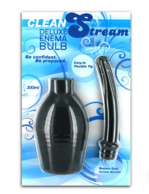 XR Brands Deluxe Enema Bulb and Nozzle Set for Quick and Pleasurable Cleansing XR Brands Anal