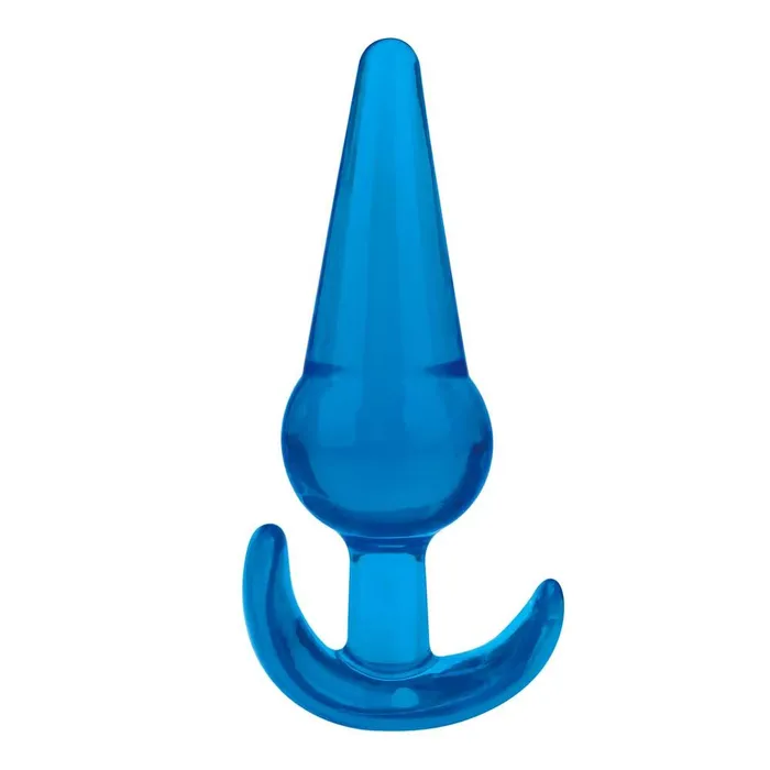 5 Medium Tapered Butt Plug Blue Line Men Anal