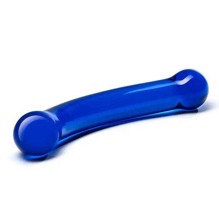6 Curved Gspot Blue Dildo Gls Dildos