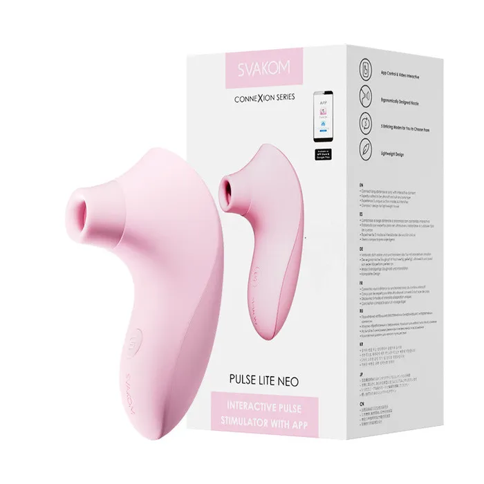 Female Sex Toys SVAKOM Svakom Pulse Lite Neo Air Pressure Vibrator with App Control