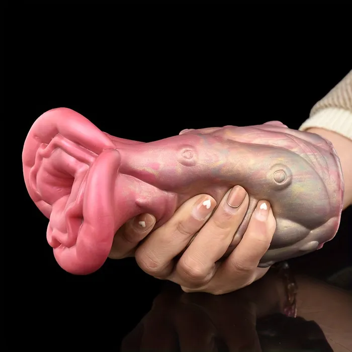 FRRK Alien Male Masturbation Device Silicone Pocket Pussy Penis Exercise Masturbator Male Sex Toys
