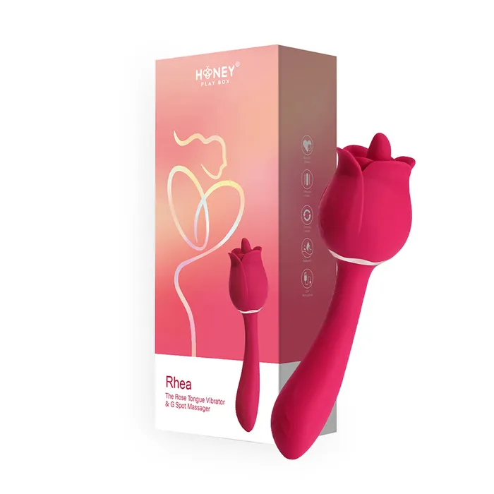 Honey Play Box Honey Play Box Rhea The Rose Massager Vibrators