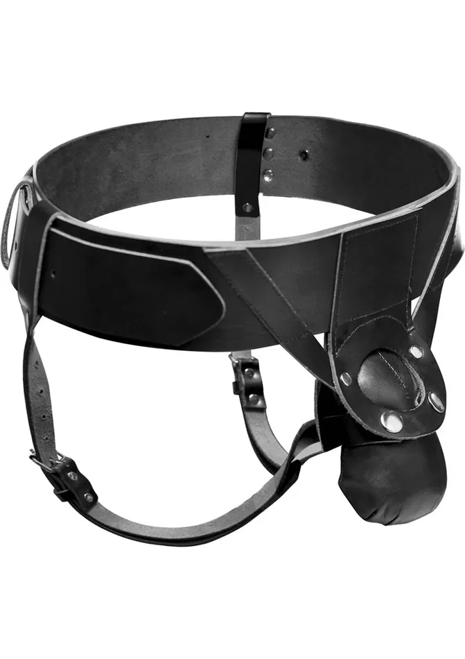 Female Sex Toys STRAP U Strap U Powerhouse Supreme Leather StrapOn Harness System