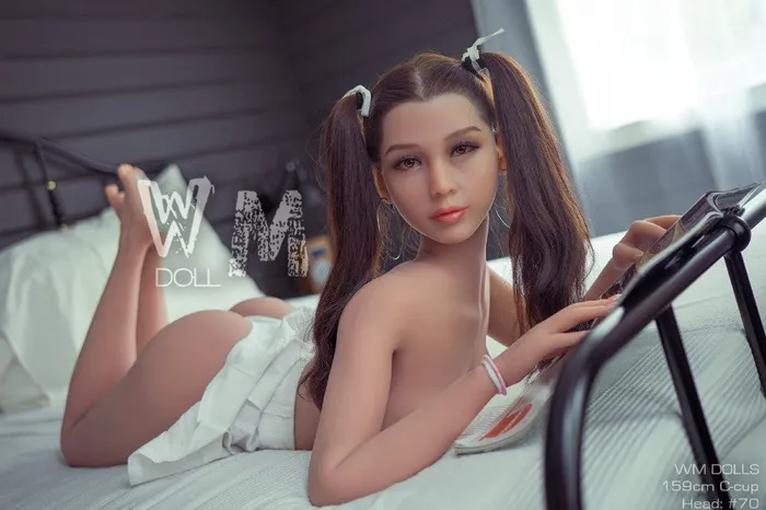 Male Sex Toys 159cm5ft3 Ccup TPE Beautiful Sex Doll with 70 Head WM Doll