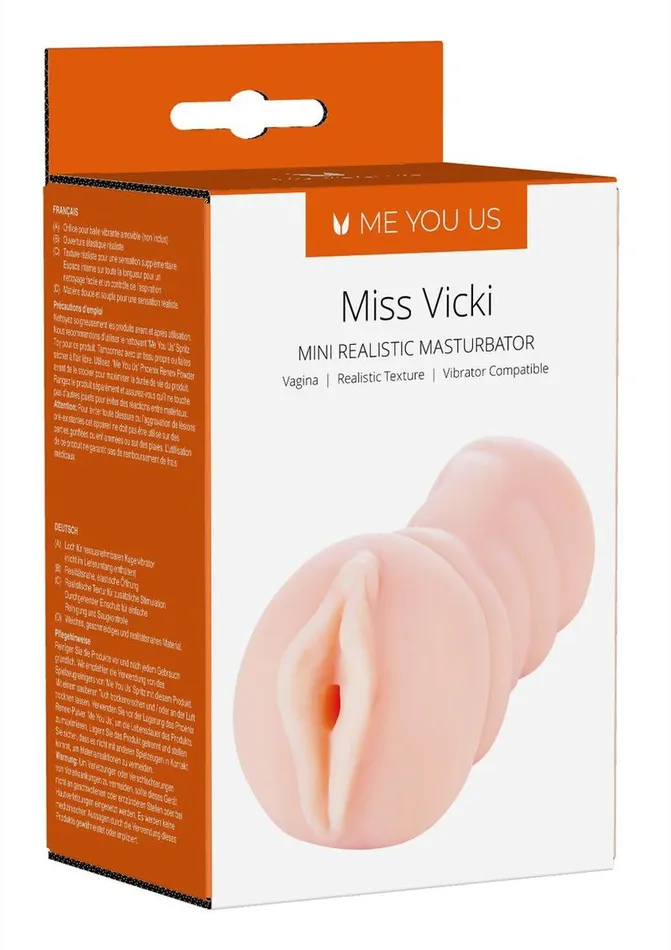 Me You Us Male Sex Toys ME YOU US Mini Vicki Mini Realistic Masturbator Pussy Me You Us Male Sex Toys ME YOU US Mini Vicki Mini Realistic Masturbator Pussy