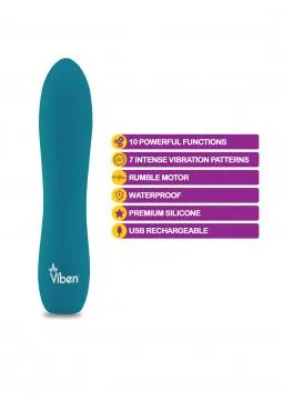 Ballisticmetal Wholesale Vivacious Intense 10Function Bullet Massager Vibe Vibrator Viben Violet or Ocean Female Sex Toys Ballisticmetal Wholesale Vivacious Intense 10Function Bullet Massager Vibe Vibrator Viben Violet or Ocean Female Sex Toys