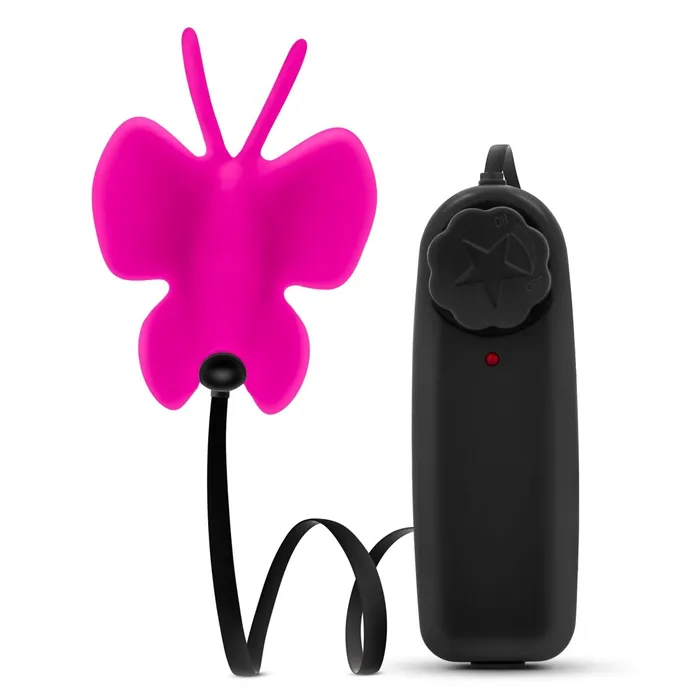 Luxe Butterfly Teaser Fuschia Blush Novelties Female Sex Toys