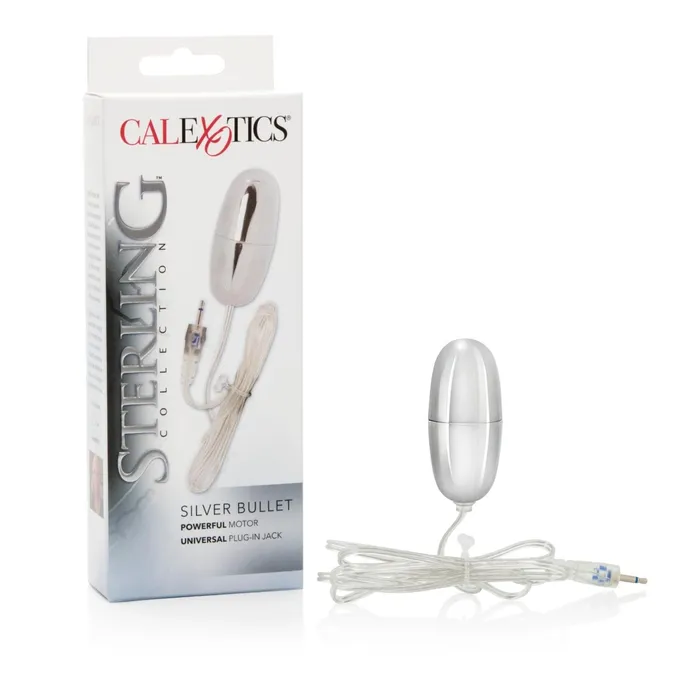 Sterling Collection Silver Bullet CalExotics Female Sex Toys Sterling Collection Silver Bullet CalExotics Female Sex Toys