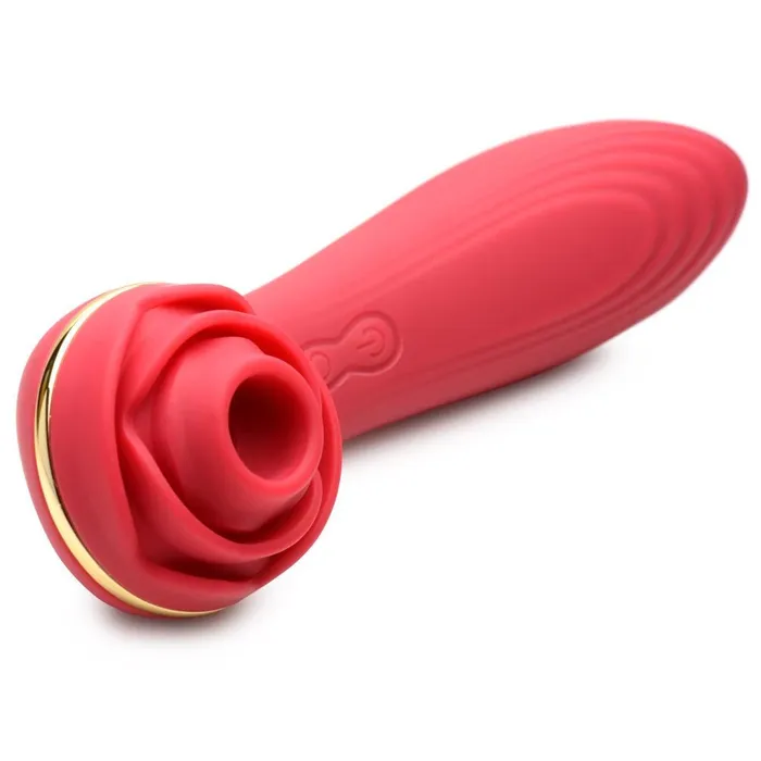 Vibrators Bloomgasm Passion Petals 10x Suction Rose Vibrator Red XR Brands inmi Vibrators Bloomgasm Passion Petals 10x Suction Rose Vibrator Red XR Brands inmi