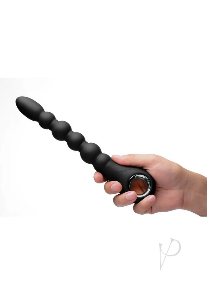 Anal Master Series Ms Dark Scepter Vibe Silicone Anal Beads