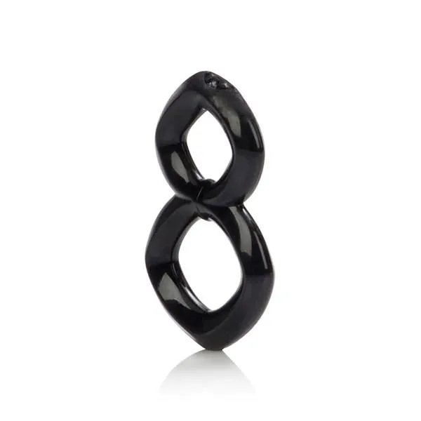 California Exotics Male Sex Toys Crazy 8 Enhancer Double Cock Ring