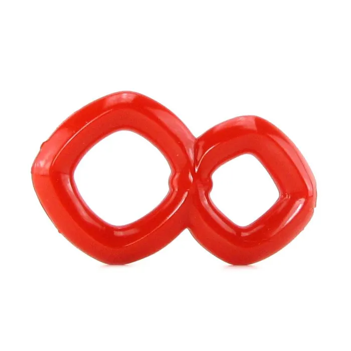California Exotics Male Sex Toys Crazy 8 Enhancer Double Cock Ring