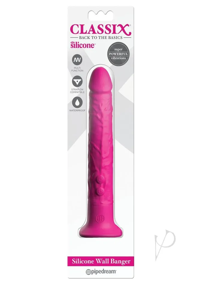 Classix Vibrators Classix Wall Banger 20 Pink