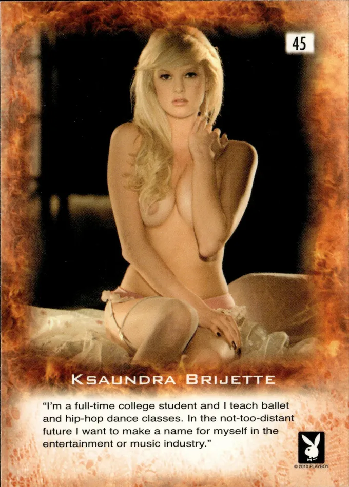 Couples Dans Cards Playboy Lingerie Hot Lace Ksaundra Brijette Card 45 Couples Dans Cards Playboy Lingerie Hot Lace Ksaundra Brijette Card 45