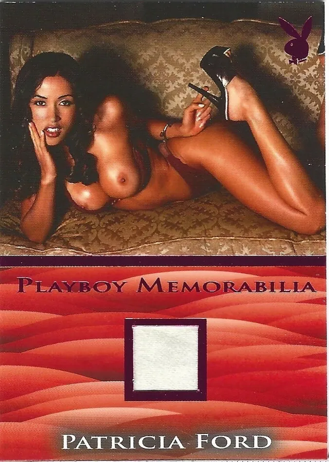 Dans Cards Playboy The Sexy 100 Patricia Ford Pink Foil Memorabilia Card Vibrators Dans Cards Playboy The Sexy 100 Patricia Ford Pink Foil Memorabilia Card Vibrators