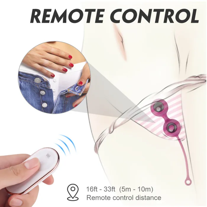 Female Sex Toys Honey Naughty Honey Naughty Vibrating Kegel Balls 3 Ball Set