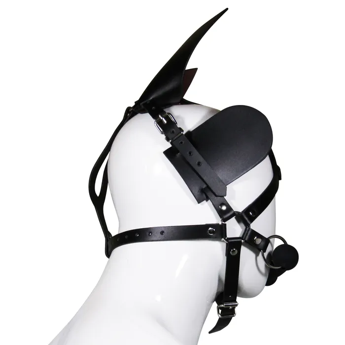 Fetish Pleasure Play Kitty Confined Hood Gag Castle Megastore Couples