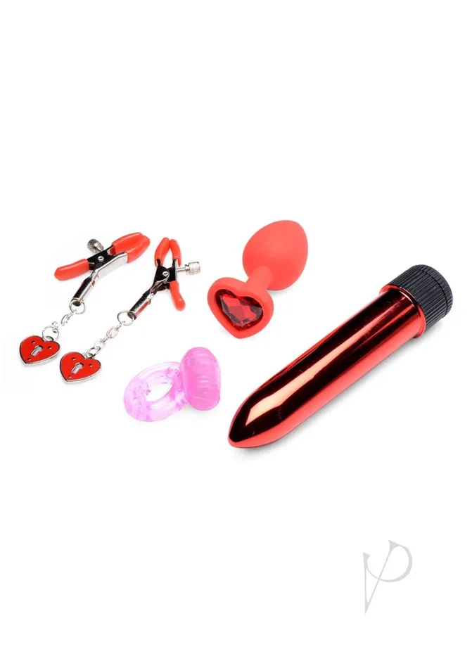 Frisky Frisky Passion Heart Kit Red Anal