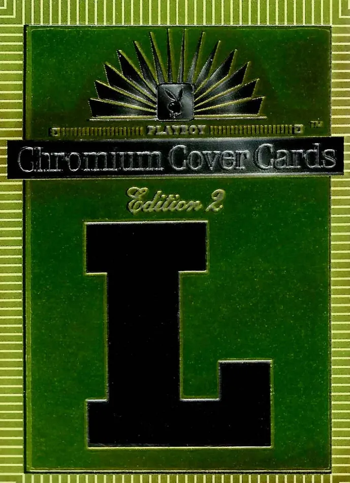Greenthunderbirds Cards Couples Playboy Chromium Cover Edition 2 173